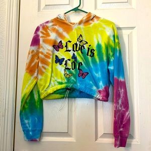 Rainbow love is love jacket